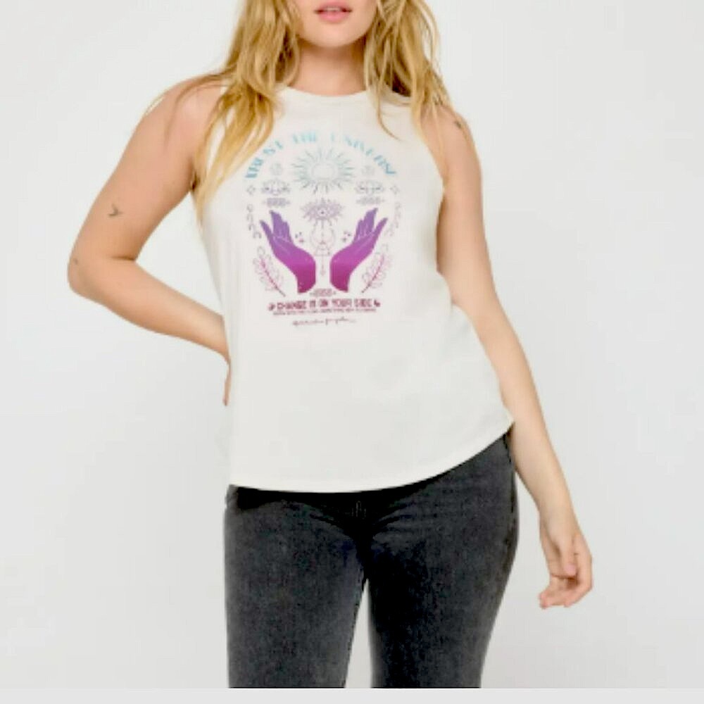 NWT Spiritual Gangster Spirit of 555 Jade Tank – Size Small – Made in USA - Picture 2 of 8